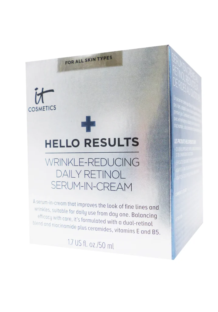 IT COSMETICS HELLO RESULTS SERUM EN CREME ANTI-AGE 50 ML 2 hello results 50 ml it