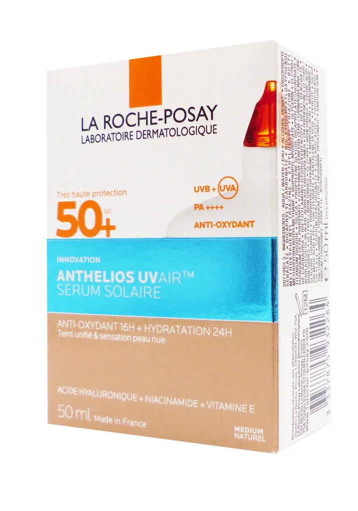 LA ROCHE-POSAY ANTHELIOS UVAIR SERUM TEINTE MEDIUM SPF50+, 50ML 2 la roche posay 50 ml medium