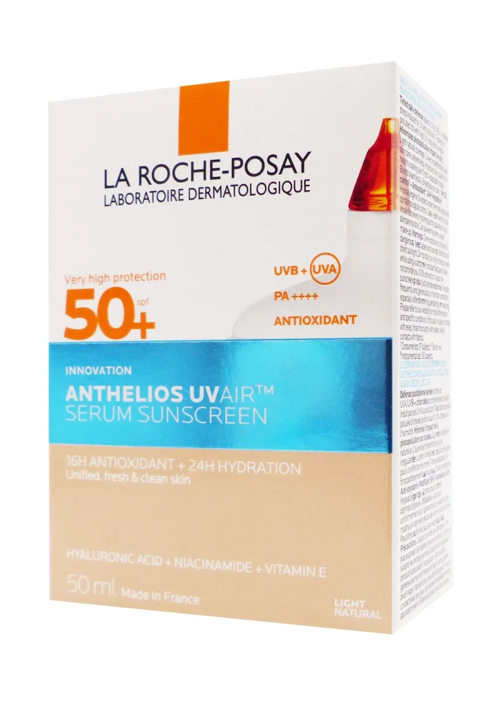 LA ROCHE-POSAY ANTHELIOS UVAIR SPF50+ LIGHT 50ML 2 la roche posay anthelios uvair light 50 ml