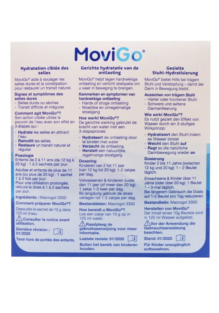 MOVIGO SANS ARÔME 20 SACHETS 3 movigo dos