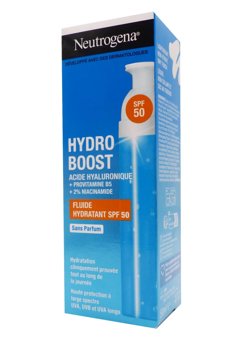 neutrogena hydroboost fluide hydratant sans parfum