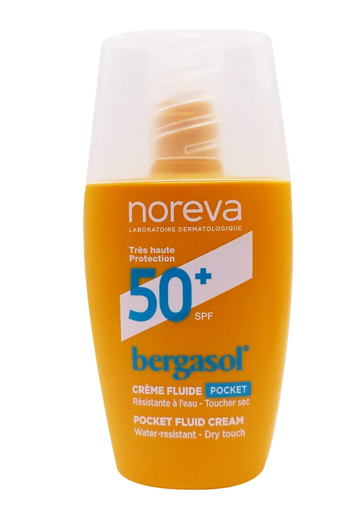 NOREVA BERGASOL CREME FLUIDE INVISIBLE SPF50, 30ML 3 noreva spf 50 bergasol creme fluide