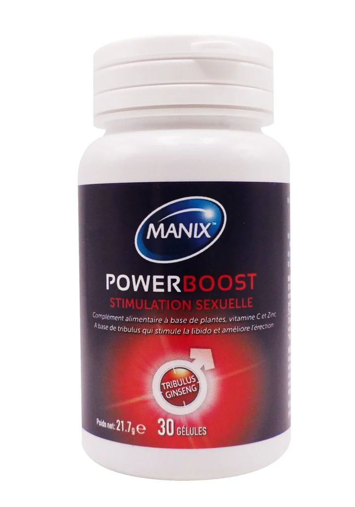 MANIX POWER BOOST 30 GELULES 2 powerboost 30 gelules manix
