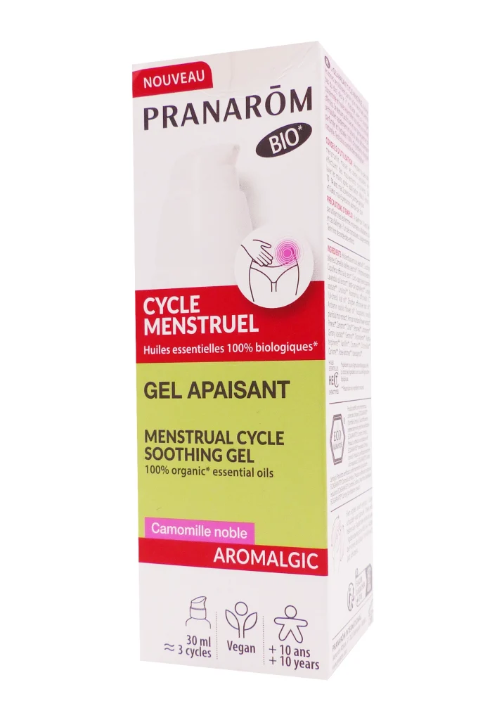 PRANAROM AROMALGIC GEL APAISANT CYCLE MENSTRUEL 30ML 2 pranarom gel apaisant