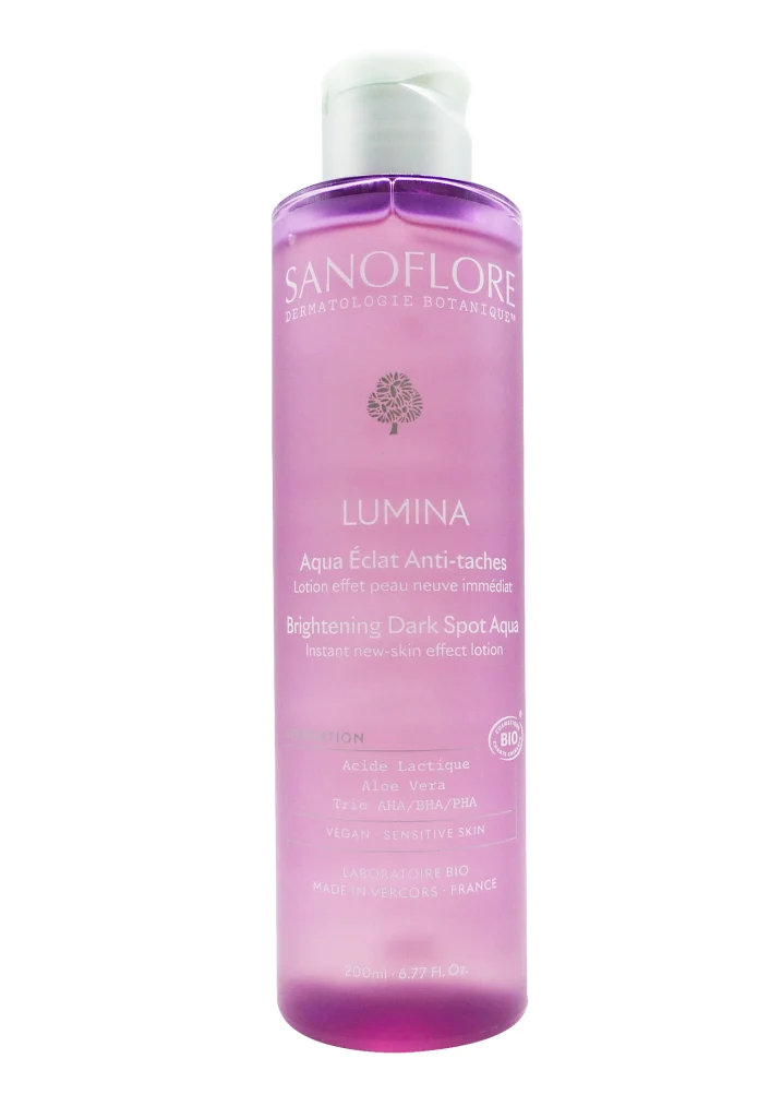 SANOFLORE LUMINA AQUA ECLAT ANTI-TACHE 200ML 2 sanoflore lumina 200 ml