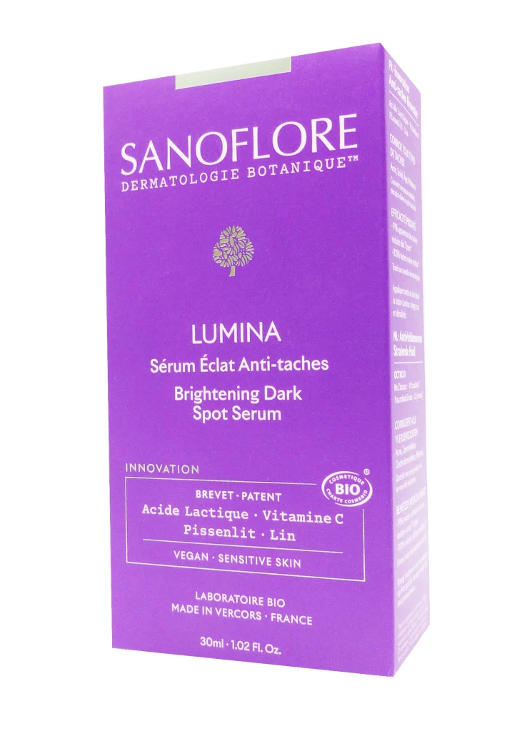SANOFLORE LUMINA SERUM ECLAT ANTI-TACHE 30ML 2 sanoflore lumina serum 30 ml