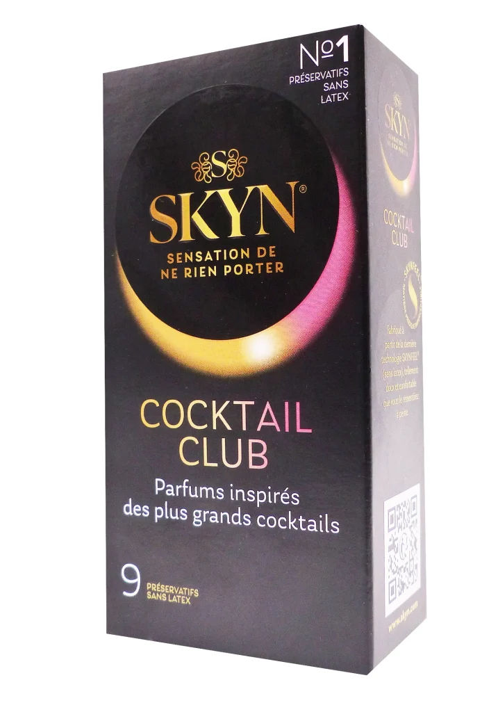 MANIX SKYN COCKTAIL CLUB 9 PRESERVATIFS 2 skyn coctail club 9 p