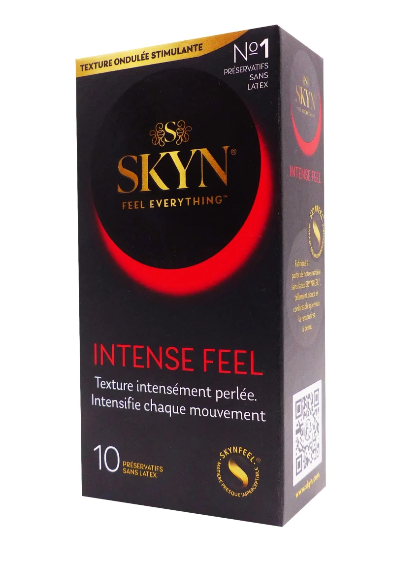 skyn intense feel 10 preservatifs