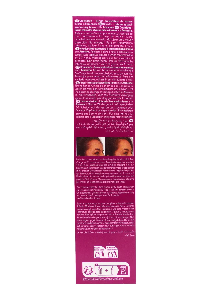 KLORANE SERUM CROISSANCE 200ML 5 spray croissance klorane