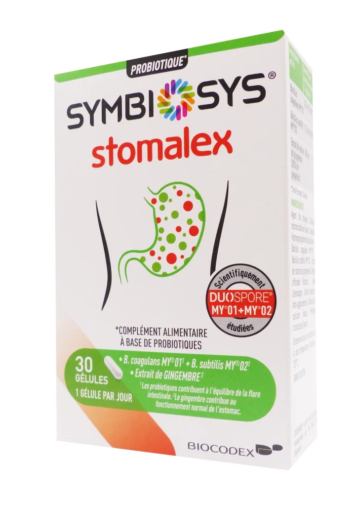 SYMBIOSYS STOMALEX 30 GELULES 2 symbiosys stomalex