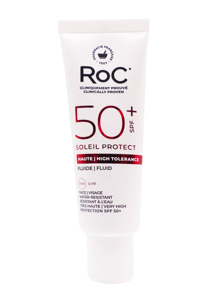 ROC SOLEIL-PROTECT VISAGE FLUIDE ANTI-RIDES SPF50+, 50ML 3 Roc spf 50