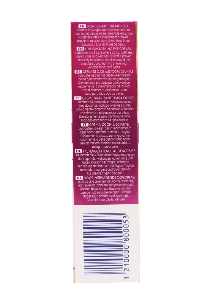 ROC SOIN LISSANT CREME YEUX 15ML 5 Soin lissant creme yeux dos