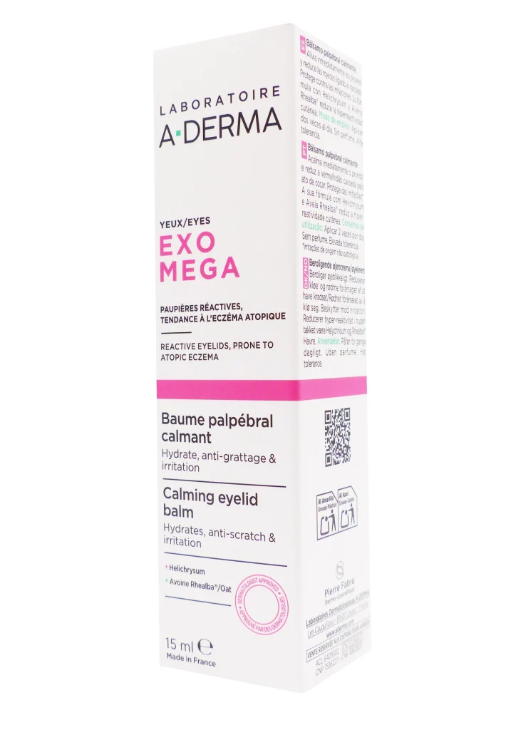 A-DERMA BAUME PALPEBRAL CALMANT 15ML 2 a derma exo mega baume palpebral calmant 15 ml