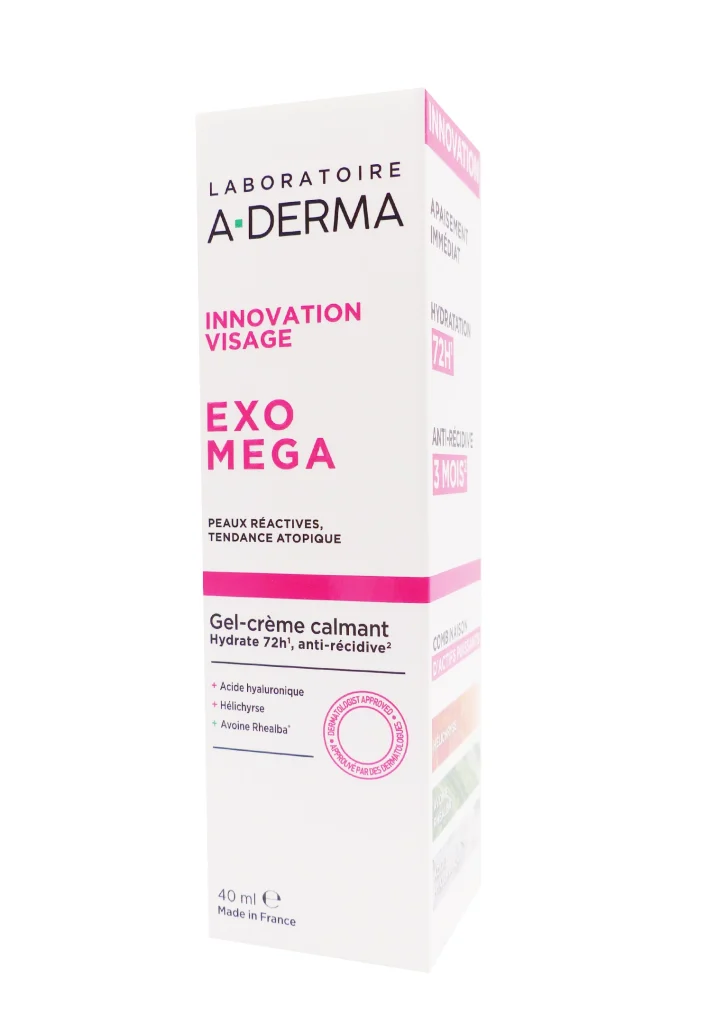 A-DERMA GEL-CREME CALMANT 40ML 2 a derma innovation visage exomega