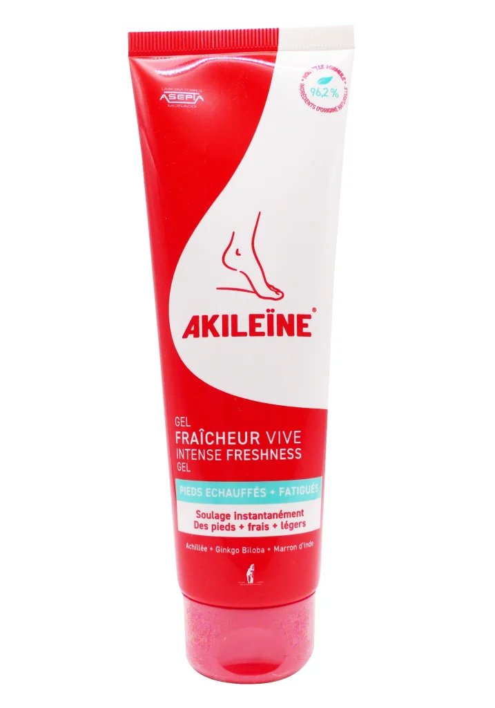 AKILEINE GEL FRAICHEUR VIVE 125 ML 2 akileine gel fraicheur