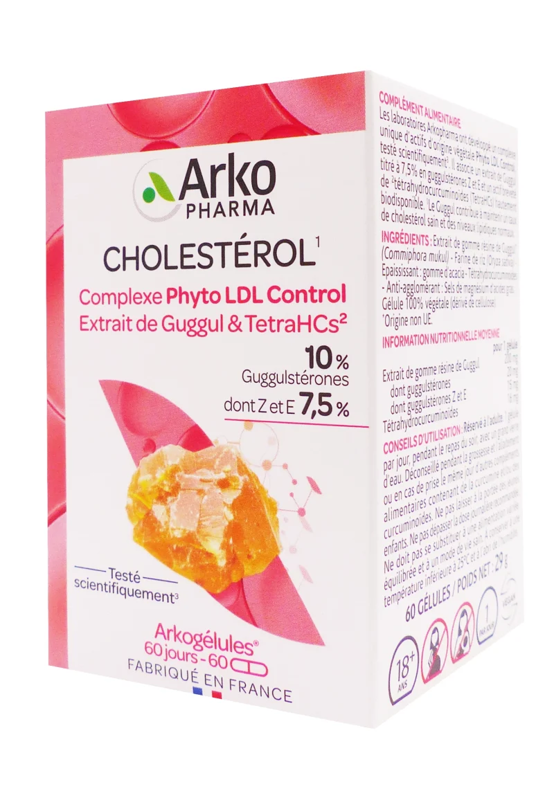 arko cholesterol 60 gélules