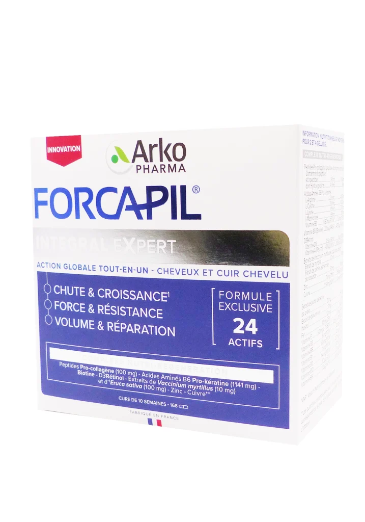 FORCAPIL INTEGRAL EXPERT 168 GELULES 2 arko pharma forcapil 168 gelules