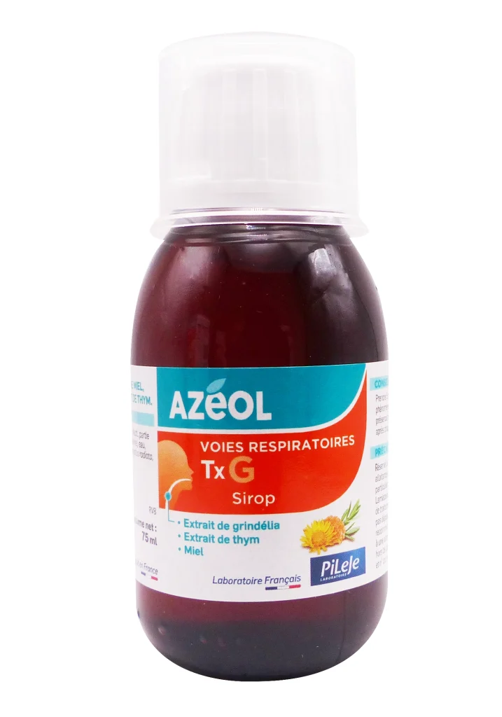 PILEJE AZEOL SIROP TOUX GRASSE 75ML 3 azeol sirop pileje