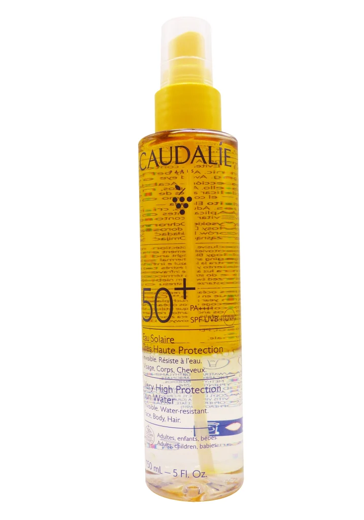 CAUDALIE EAU SOLAIRE TRES HAUTE PROTECTION SPF50+ 150 ML 2 caudalie eau solaire 50