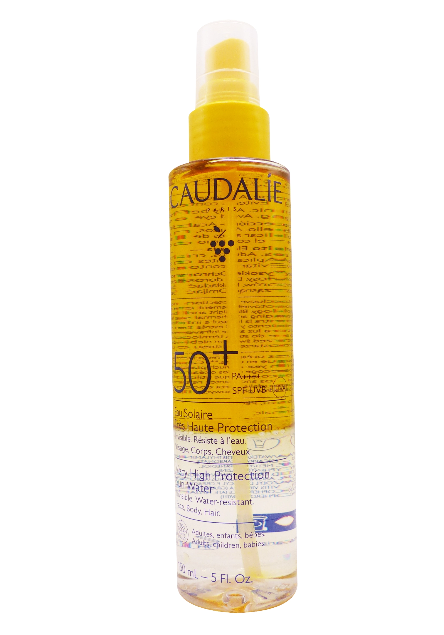 CAUDALIE EAU SOLAIRE TRES HAUTE PROTECTION SPF50+ 150 ML 1 caudalie eau solaire 50+