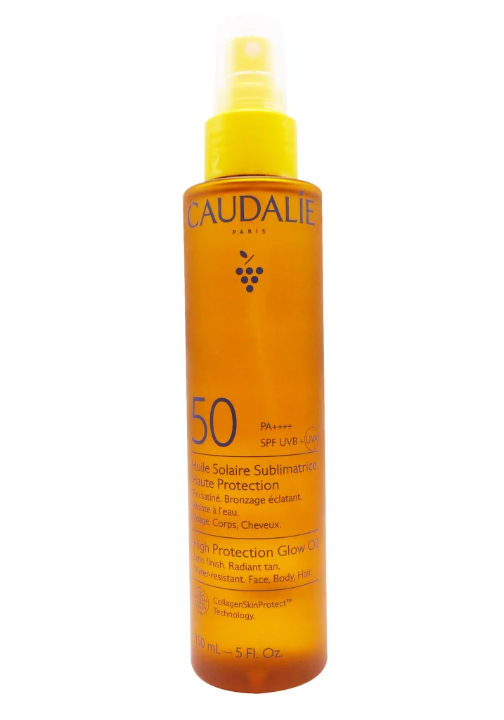 CAUDALIE HUILE SOLAIRE SUBLIMATRICE HAUTE PROTECTION SPF50, 150ML 2 caudalie huile solaire spf 150 ml