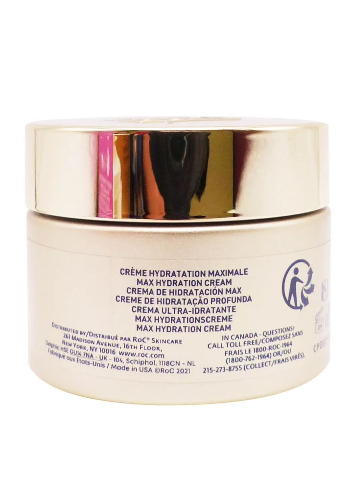 ROC SOIN LISSANT CREME HYDRATION MAXIMALE 50ML 4 creme hydratante