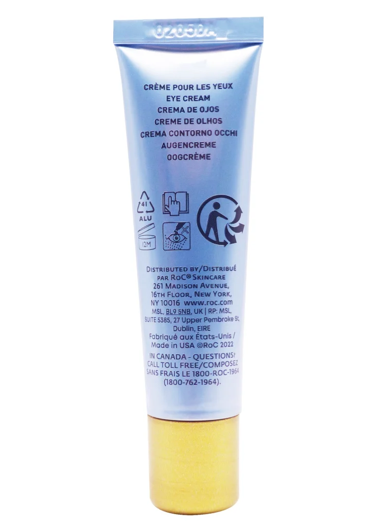 ROC UNIFIERampLIFTER CREME YEUX 15ML 4 creme yeux roc