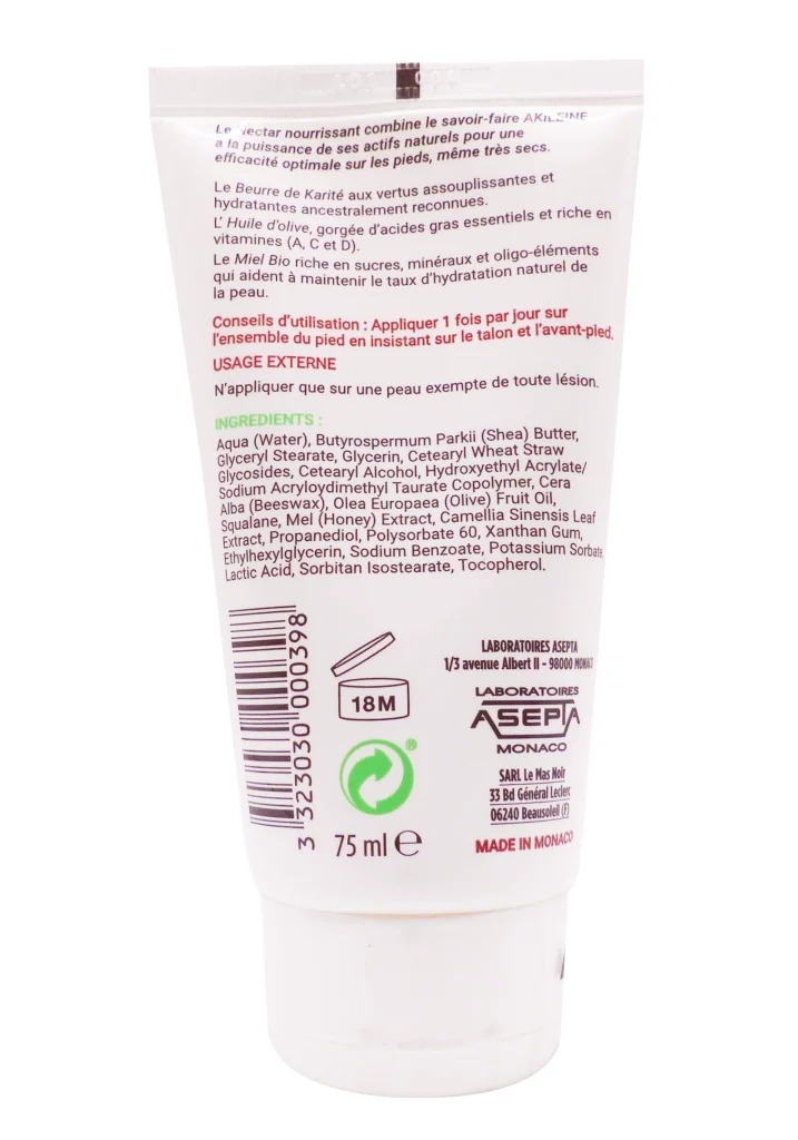 D'ÂME NATURE NECTAR NOURRISSANT 75ML 3 dos asepta