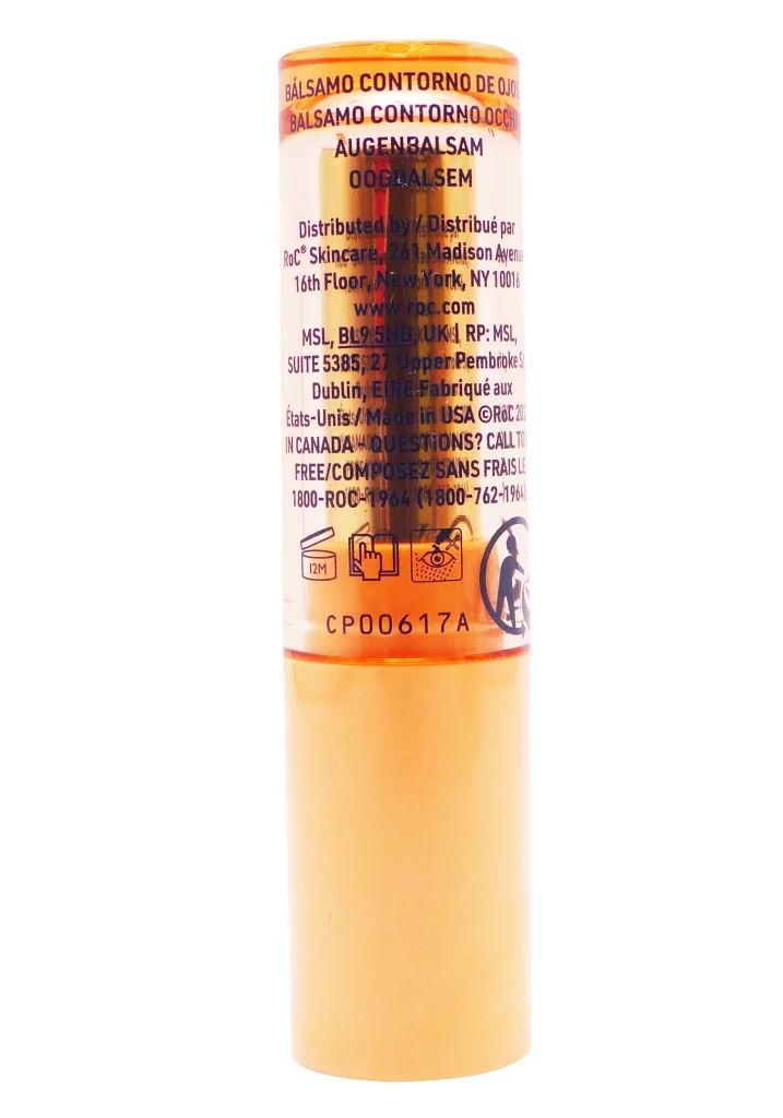 ROC RENOUVEAU ECLAT BAUME YEUX 4G 4 dos baume