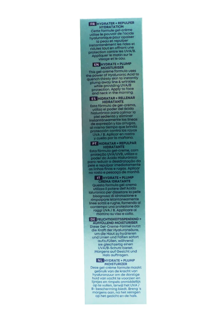 ROC HYDRATER REPULPER CREME HYDRATANTE SPF30, 50ML 5 dos gel creme hydratation