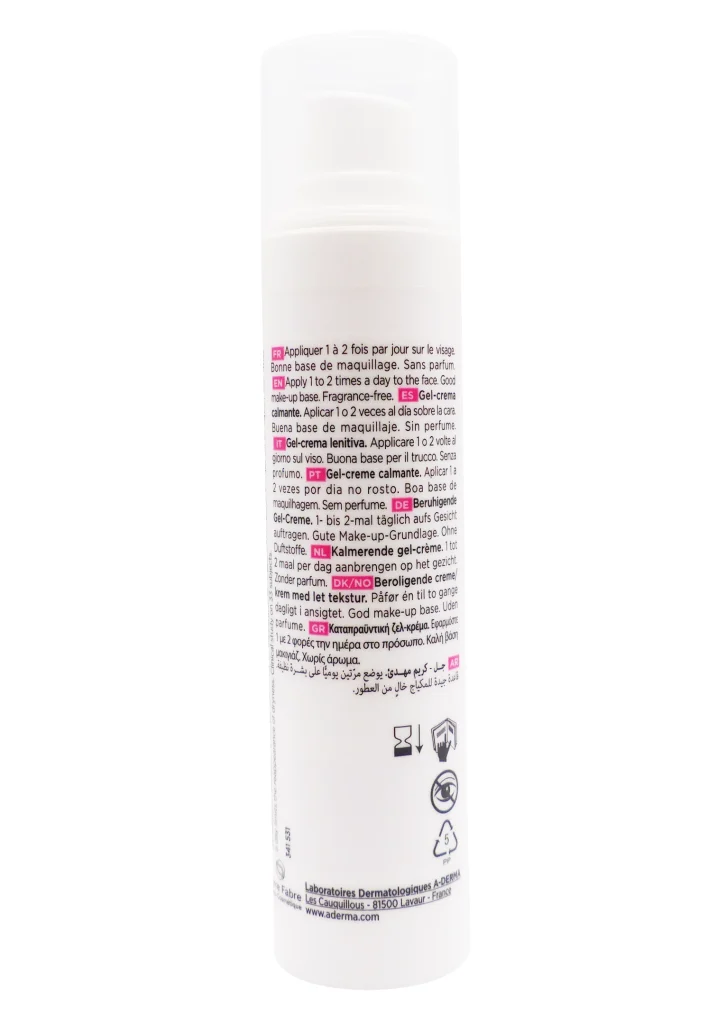 A-DERMA GEL-CREME CALMANT 40ML 4 dos produit