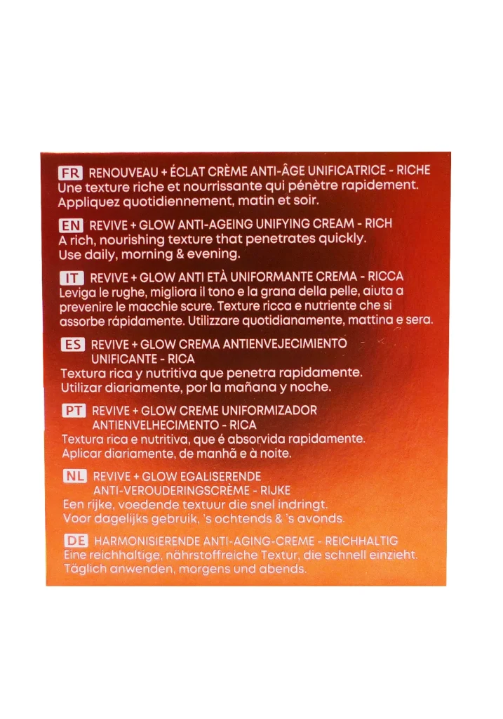 ROC RENOUVEAU + ECLAT CREME ANTI-ÂGE RICHE 50ML 5 dos renouveau et eclat