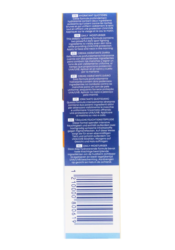 ROC UNIFIER+LIFTER HYDRATANT QUOTIDIEN SPF30, 50ML 5 dos roc