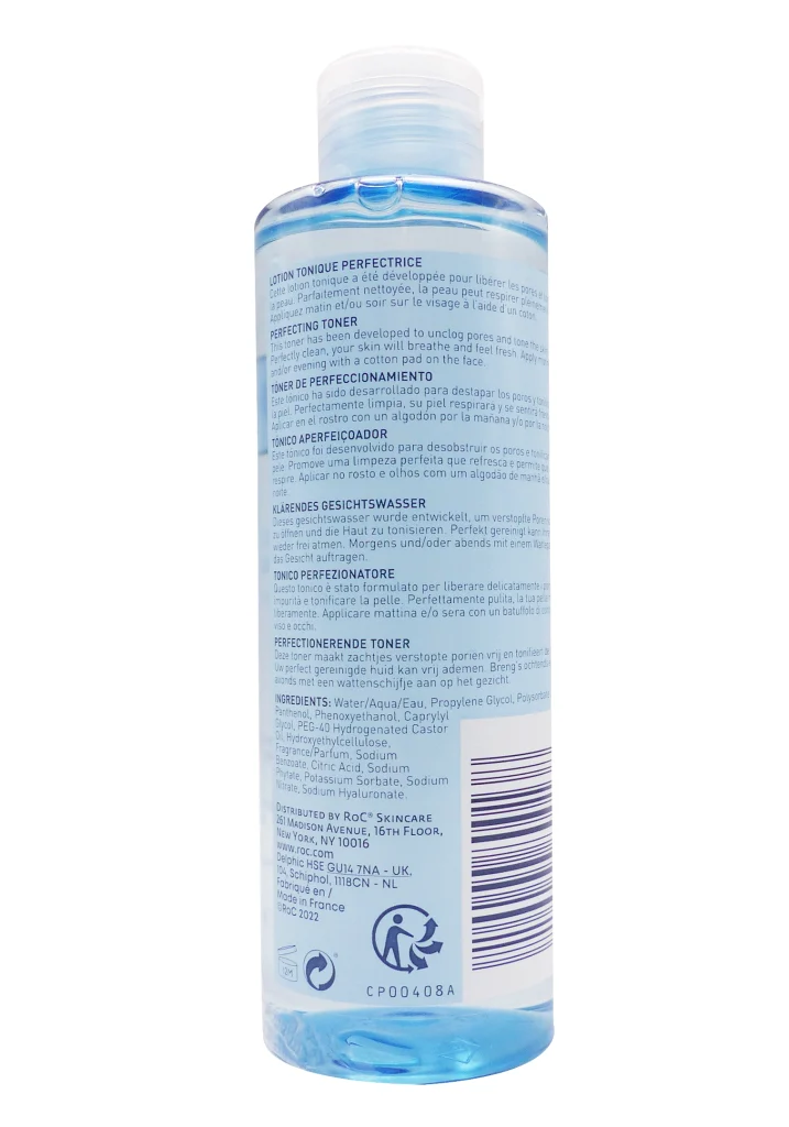 ROC LOTION TONIQUE PERFECTRICE 200 ML 3 dos roc lotion