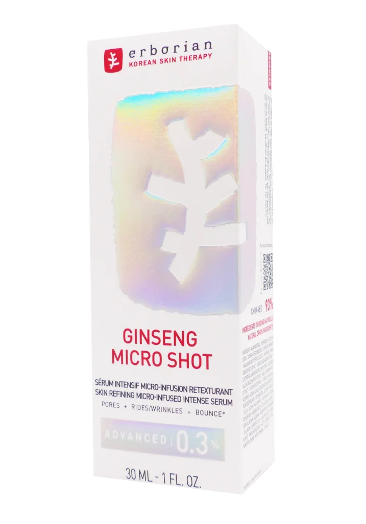 ERBORIAN GINSENG MICRO SHOT STARTER 0.1% 30ML 2 erborian ginseng micro shot 30 ml