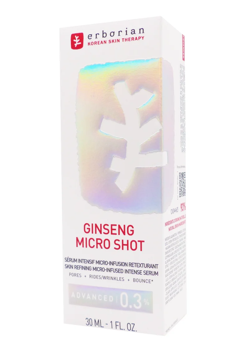 erborian ginseng micro shot 30 ml