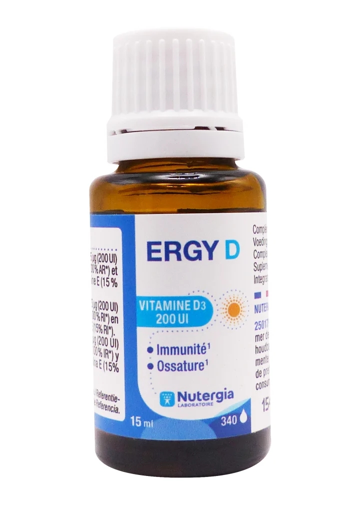 ERGY D FLACON 15ML 3 ergy d 15 ml flacon