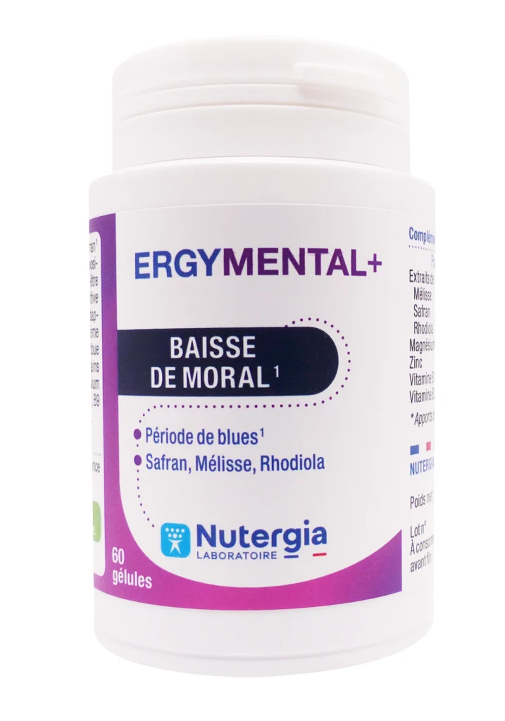 ERGYMENTAL+ 60 GELULES 2 ergymental nutergia