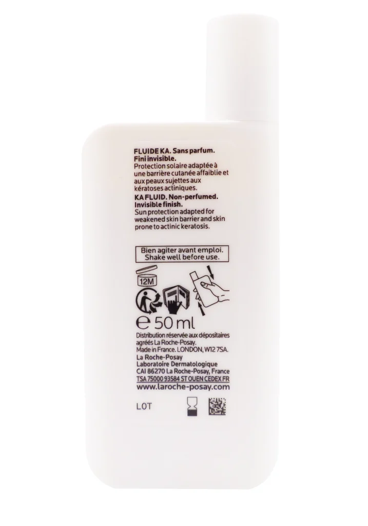 LA ROCHE-POSAY ANTHELIOS UV 400 FLUIDE KA SPF50, 50ML 4 fluide ka dos