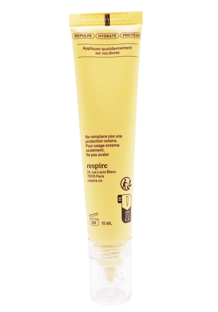 RESPIRE SOIN LEVRES COLLAGEN BOOSTER 15ML 4 hydrate respire 15 ml