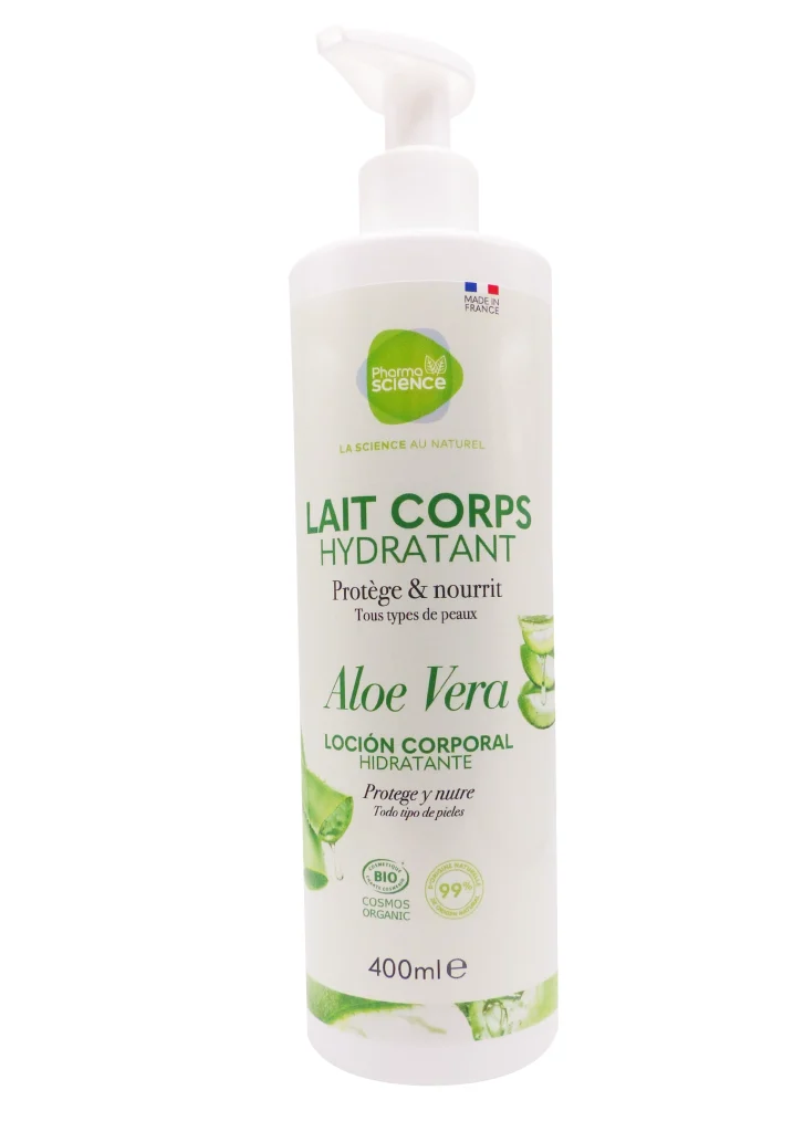 LAIT CORPS HYDRATANT ALOE VERA 400ML 2 lait corps hydratant aloe vera 400 ml