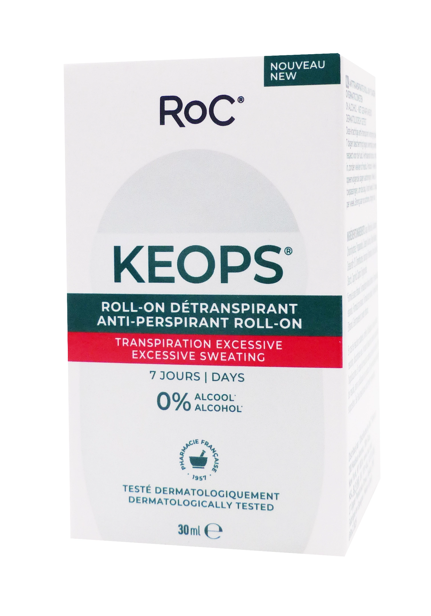 KEOPS DEO ROLL-ON ANTI-TRANSPIRANT 30 ML 1 roc keops roll on 30 ml