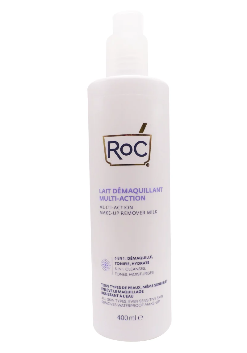roc lait démaquillant multi action 400 ml