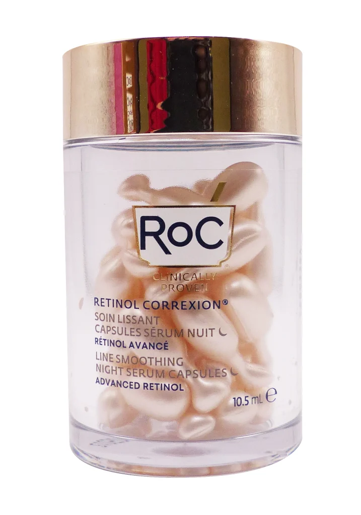 ROC SOIN LISSANT SERUM NUIT 30 CAPSULES 3 roc retinol correxion