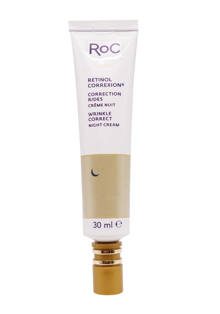 ROC CORRECTION RIDES CREME NUIT 30ML 3 roc retinol correxion tube 1