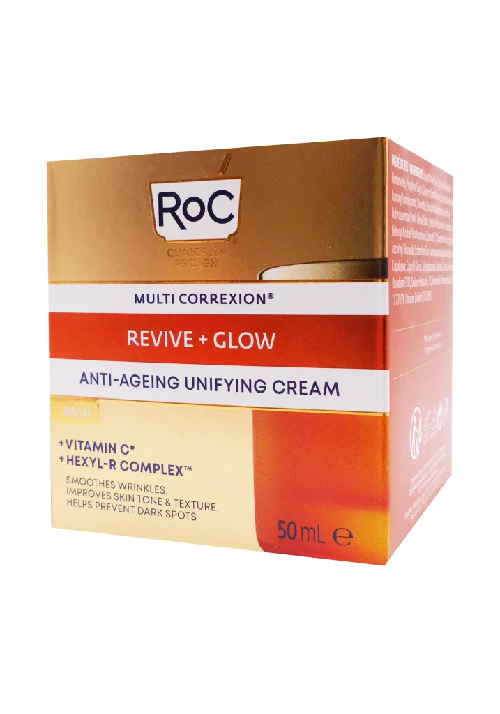 ROC RENOUVEAU + ECLAT CREME ANTI-ÂGE RICHE 50ML 2 roc revive glow 50 ml