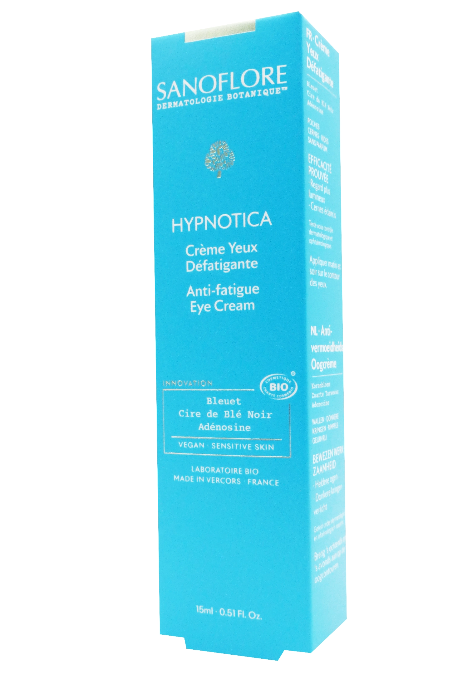 SANOFLORE HYPNOTICA CREME YEUX DEFATIGUANTE 15ML 1 sanoflore hypnotica creme yeux 15 ml