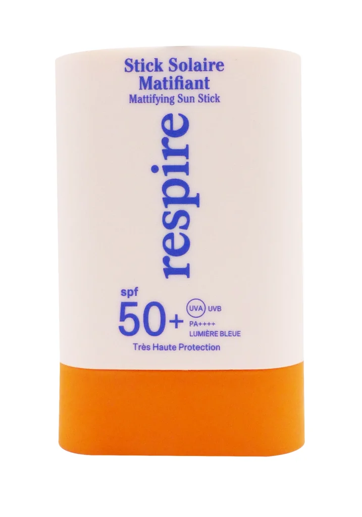 RESPIRE STICK SOLAIRE ANTI TACHES SPF 50+, 15G 2 stick solaire matifiant spf 50 respire