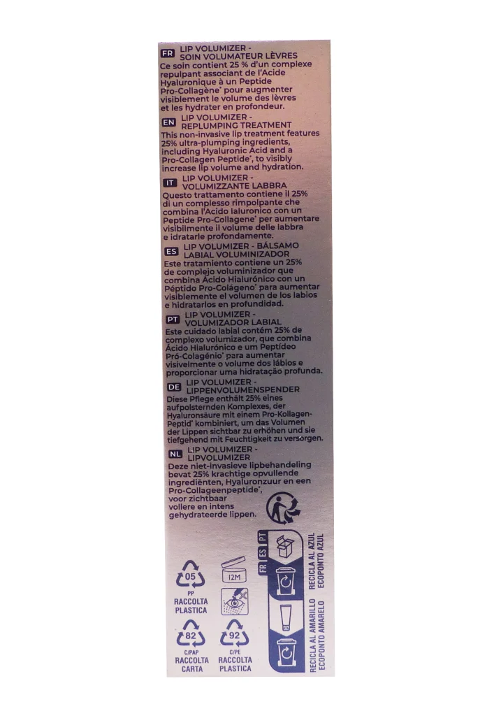 ROC DERM CORREXION LIP VOLUMIZER 10ML 5 volumizer dos