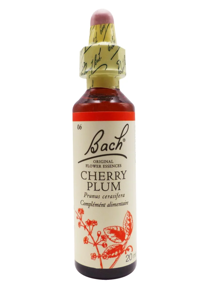 FLEURS BACH CHERRY PLUM FLACON COMPTE GOUTTE 20ML 2 bach cherry plum 1